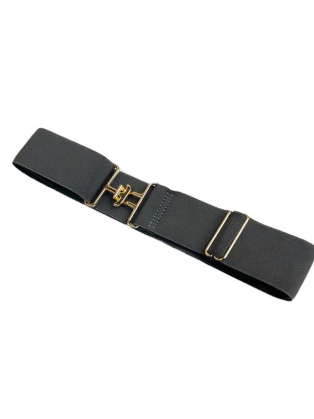 NEW Equestrian Elastic Surcingle Belt - Dark Grey  - One Size